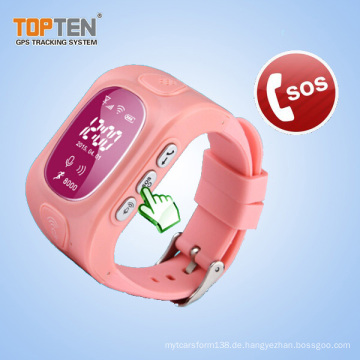 2016 Farbe Smart Kids GPS Watch Tracker Wt50-Ez